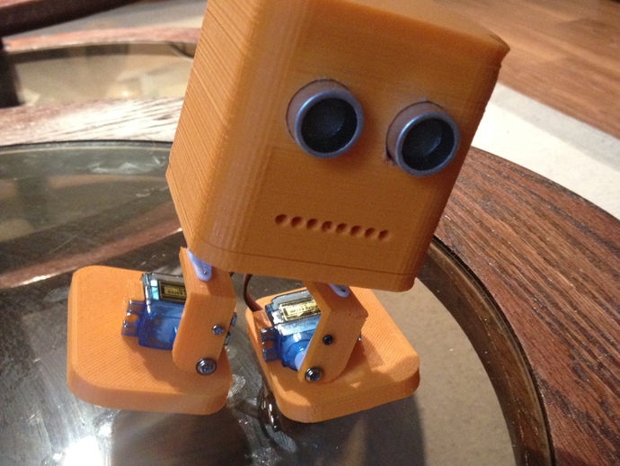 3d printed sales robot arduino