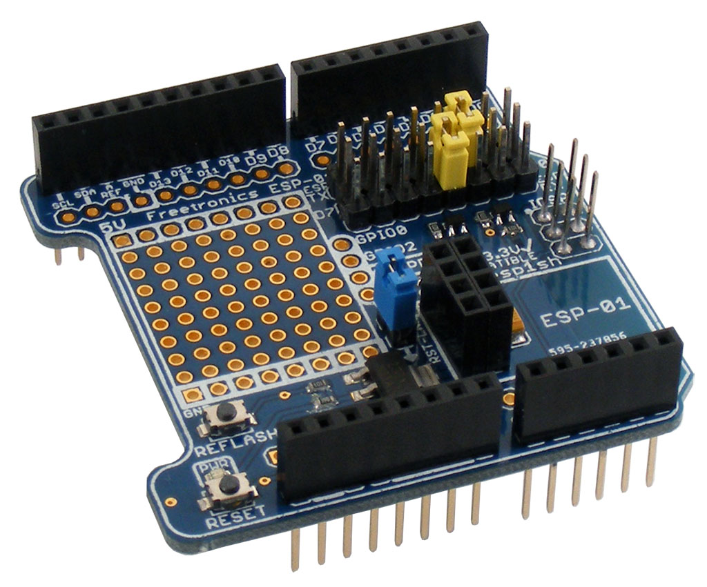ESP-01 WiFi Module Shield – SuperHouse Automation