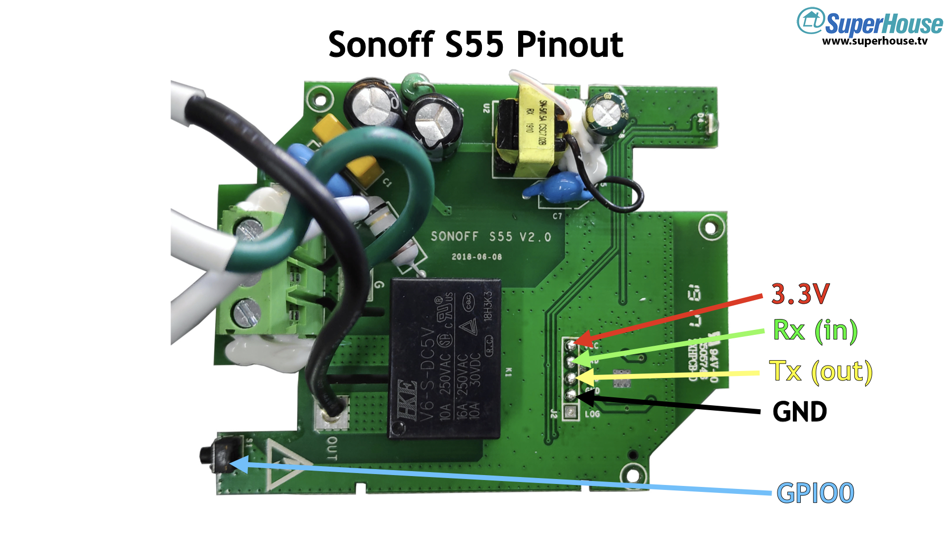 Схема sonoff реле